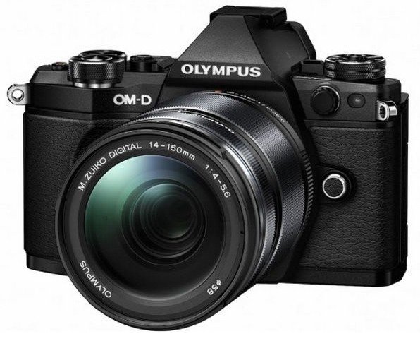 OLYMPUS E-M5 Mark II Czarny + Obiektyw EZ 14-150 mm II Aparat