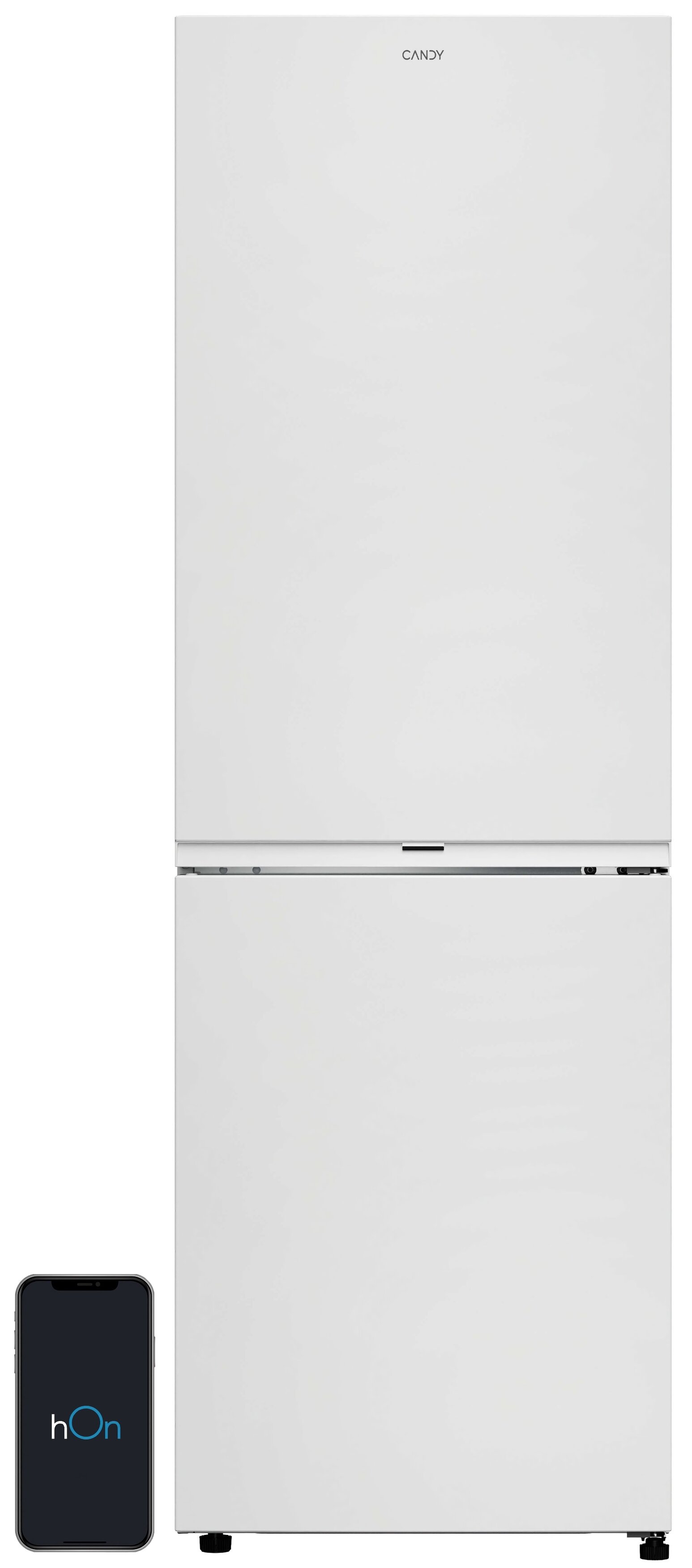 カリエス CANDY CNCQ2T518EC No Frost beżowa o szerokości 55cm Lodówka