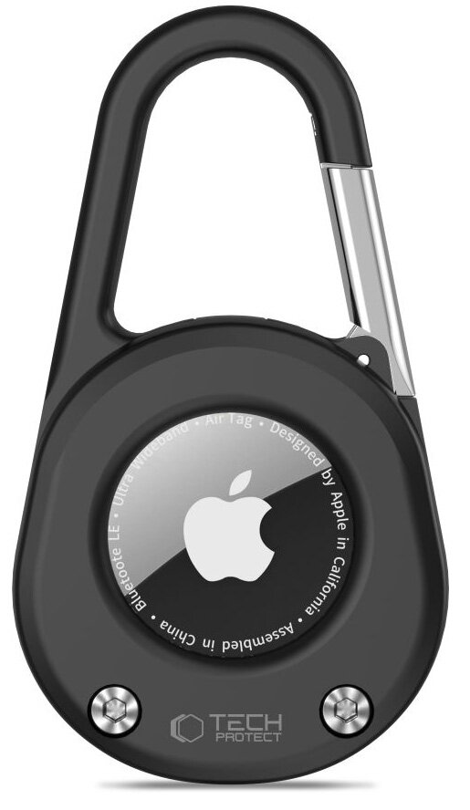 TECH-PROTECT SideLock do Apple AirTag 1/2 Czarny Brelok - niskie