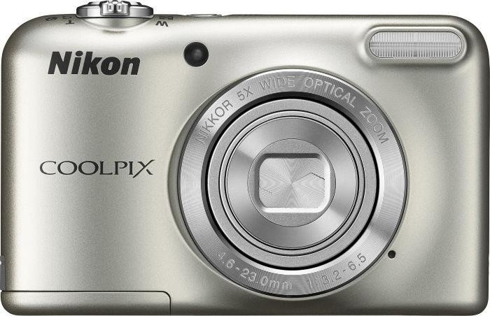 NIKON Coolpix L31 Srebrny Aparat - niskie ceny i opinie w Media Expert