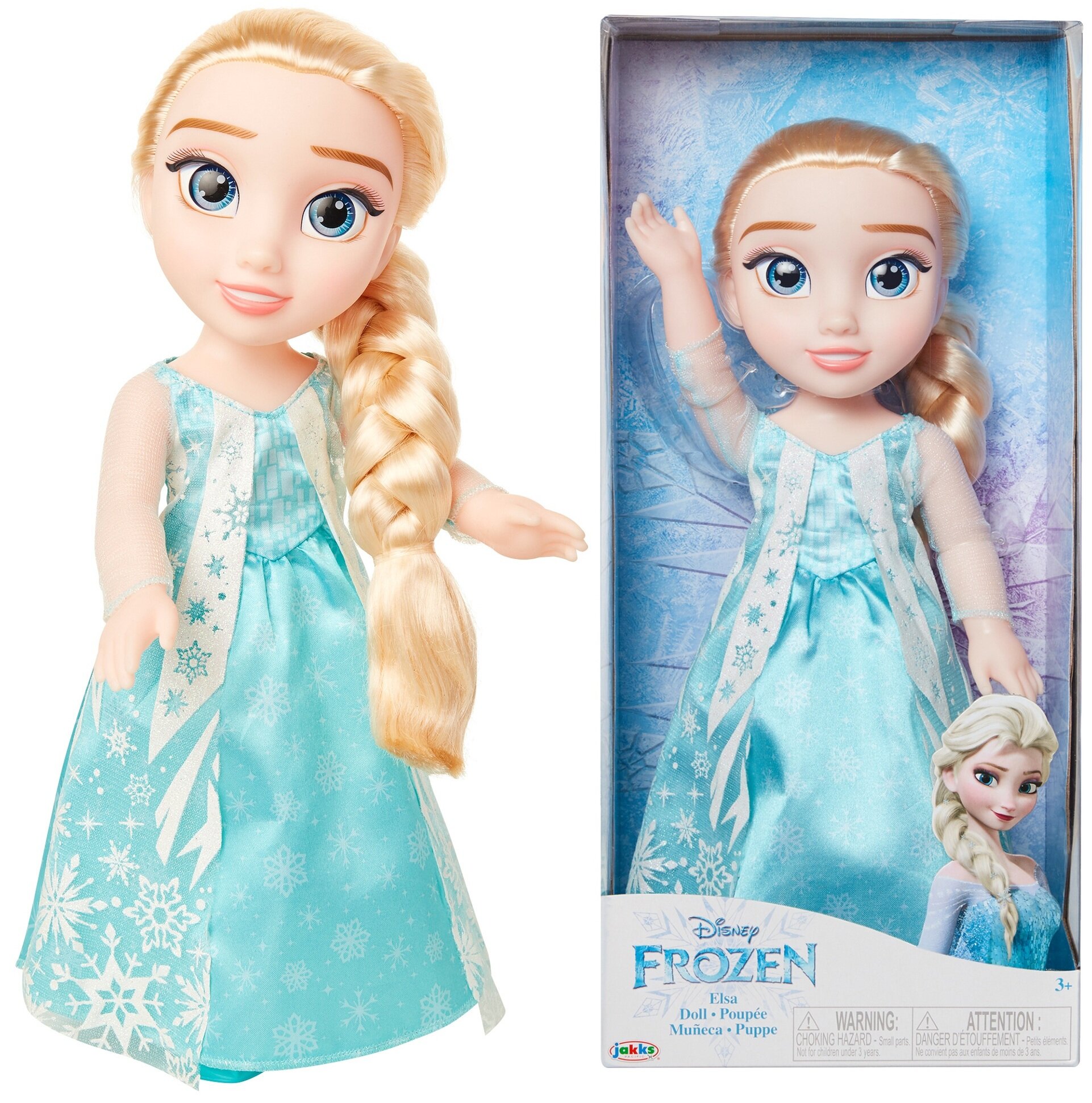 JAKKS PACIFIC Disney Frozen Kraina Lodu Elsa 20435 Lalka - niskie ceny ...