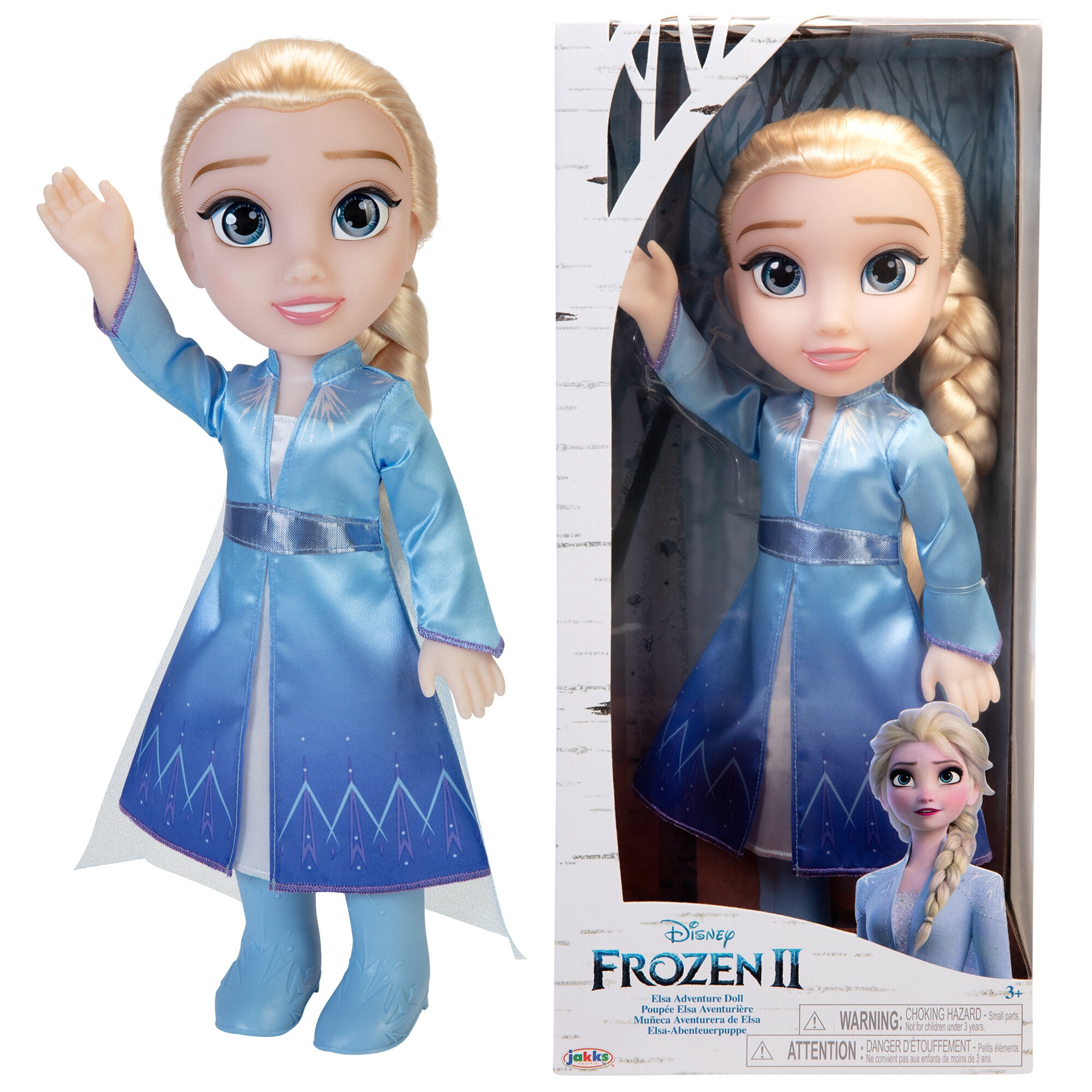 JAKKS PACIFIC Disney Frozen Kraina Lodu Elsa 21180 Lalka - niskie ceny ...