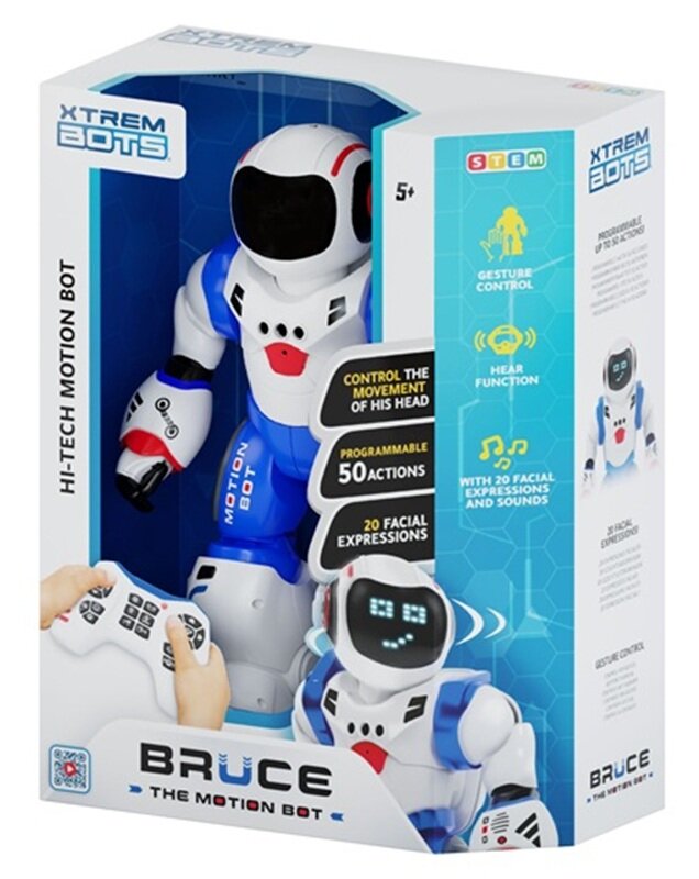 XTREM BOTS Bruce The Motion Bot Robot RC XT3803503 Robot zdalnie ...