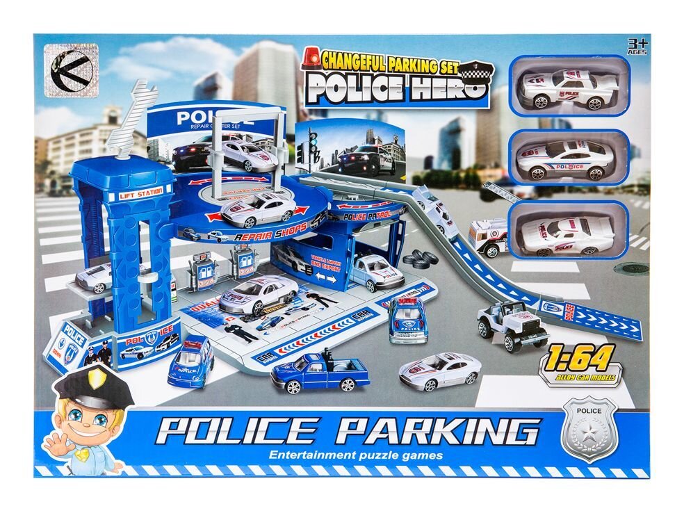 Parking policyjny w zestawie z 3 autkami - niskie ceny i opinie w Media ...