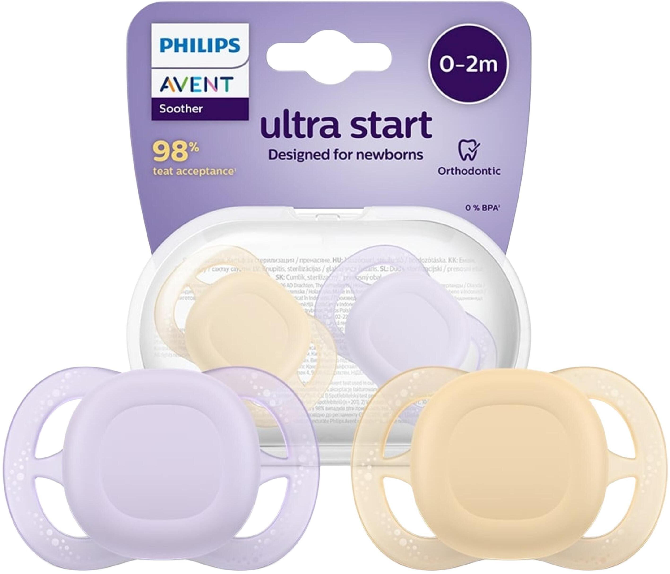 Scf075 PHILIPS Avent Ultra Start SCF075/11 (2 sztuki) Smoczek - niskie ceny i ...