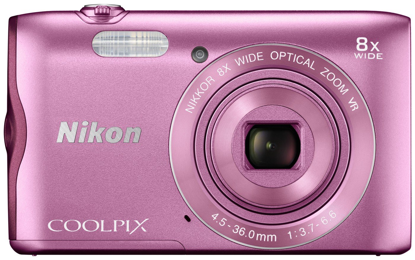 NIKON Coolpix A300 Różowy Aparat - niskie ceny i opinie w Media Expert