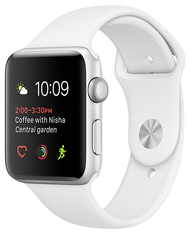 APPLE Watch 1 GPS 38mm koperta z aluminium (srebrny) + pasek