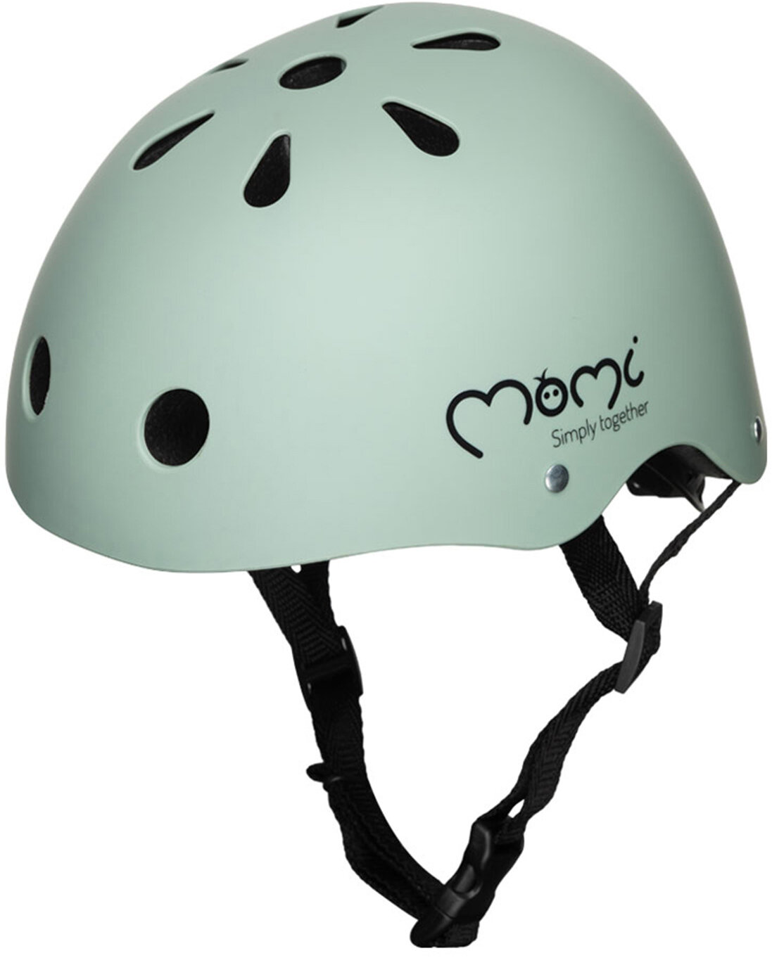 MOMI Mimi ROBI00050 Zielony mat dla Dzieci (rozmiar 48 - 55) Kask ...