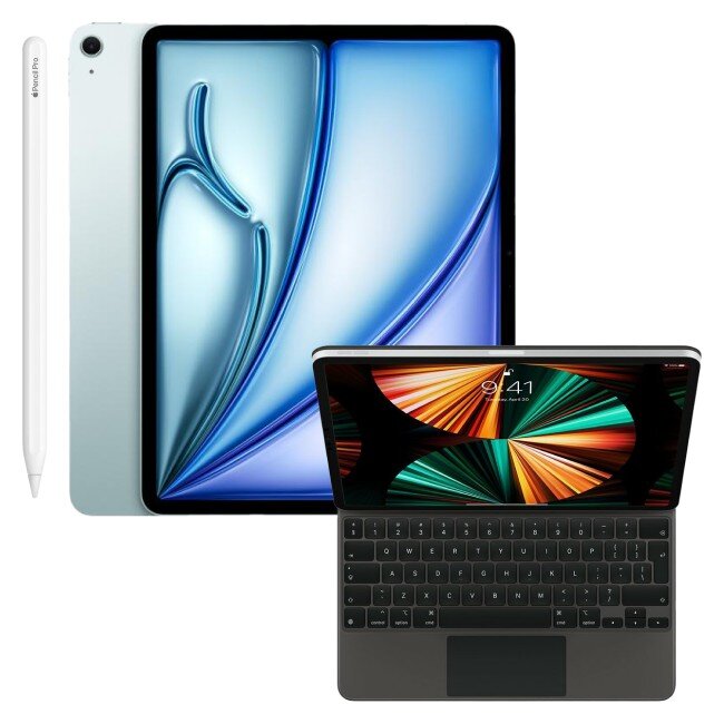 APPLE iPad Air 13 6 gen. 2024 256 GB Wi-Fi + Etui na iPad Pro