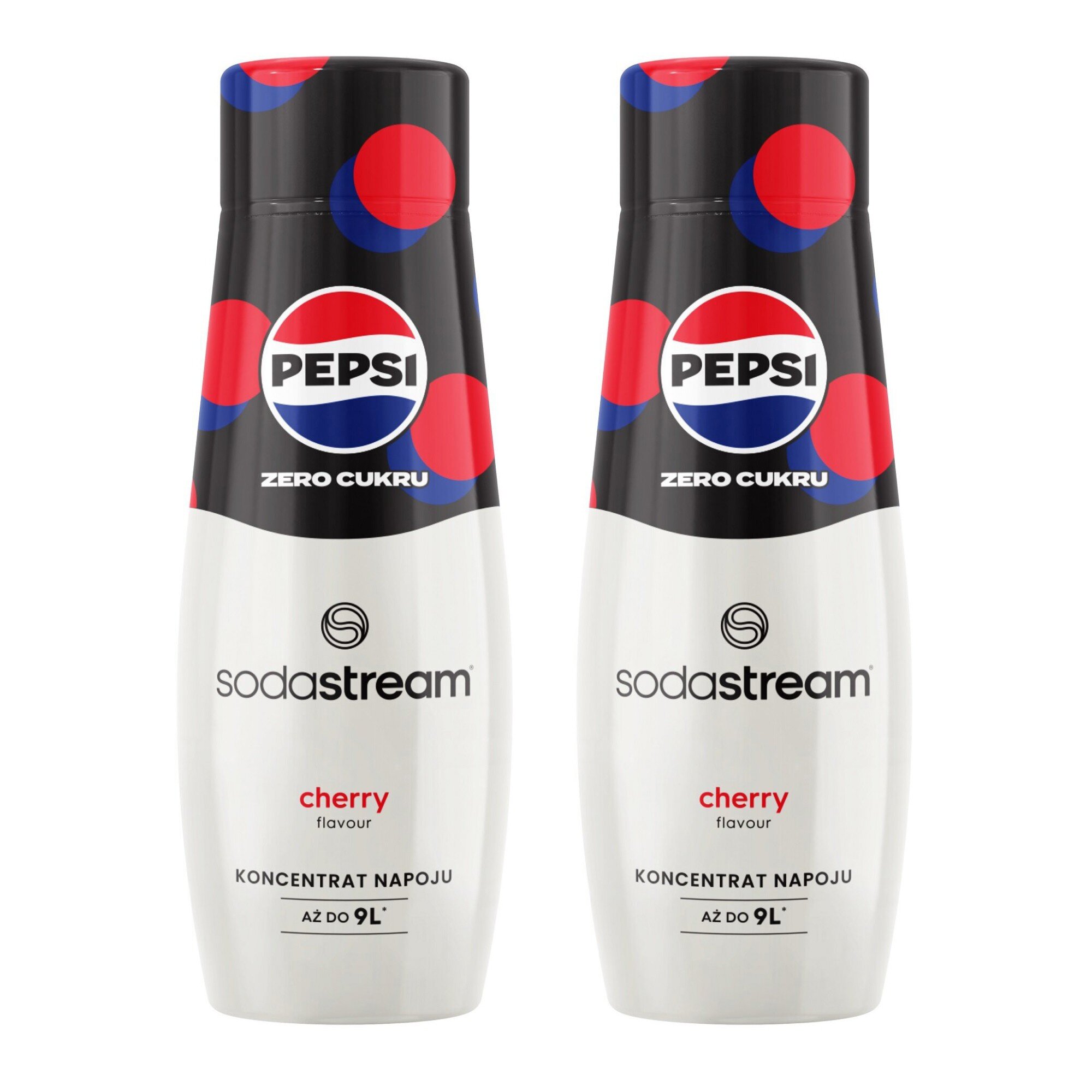 SODASTREAM Pepsi Max Cherry Zero Cukru 2 x 440 ml Syrop do