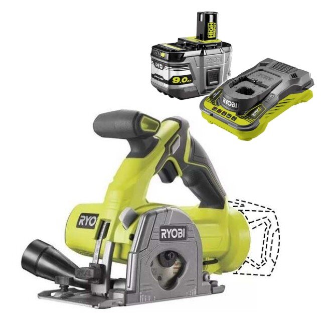 RYOBI R18MMS-0 + Akumulator RYOBI RC18150-190 9.0Ah 18V + Ładowarka ...