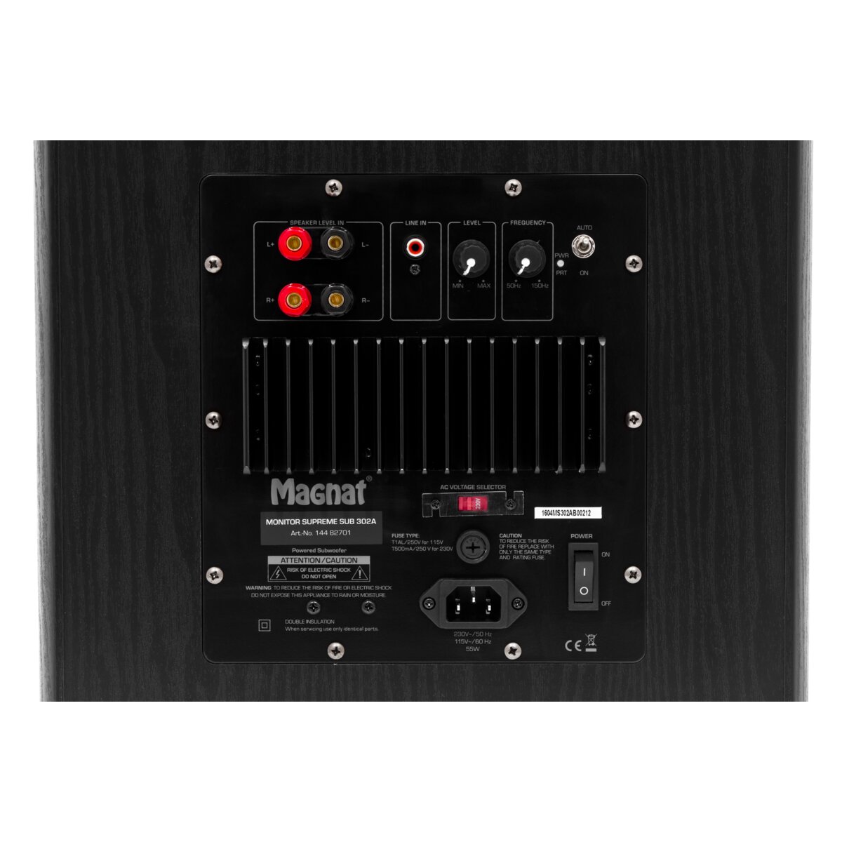 MAGNAT Monitor Supreme Sub 302A Czarny Głośnik basowy ceny i opinie w