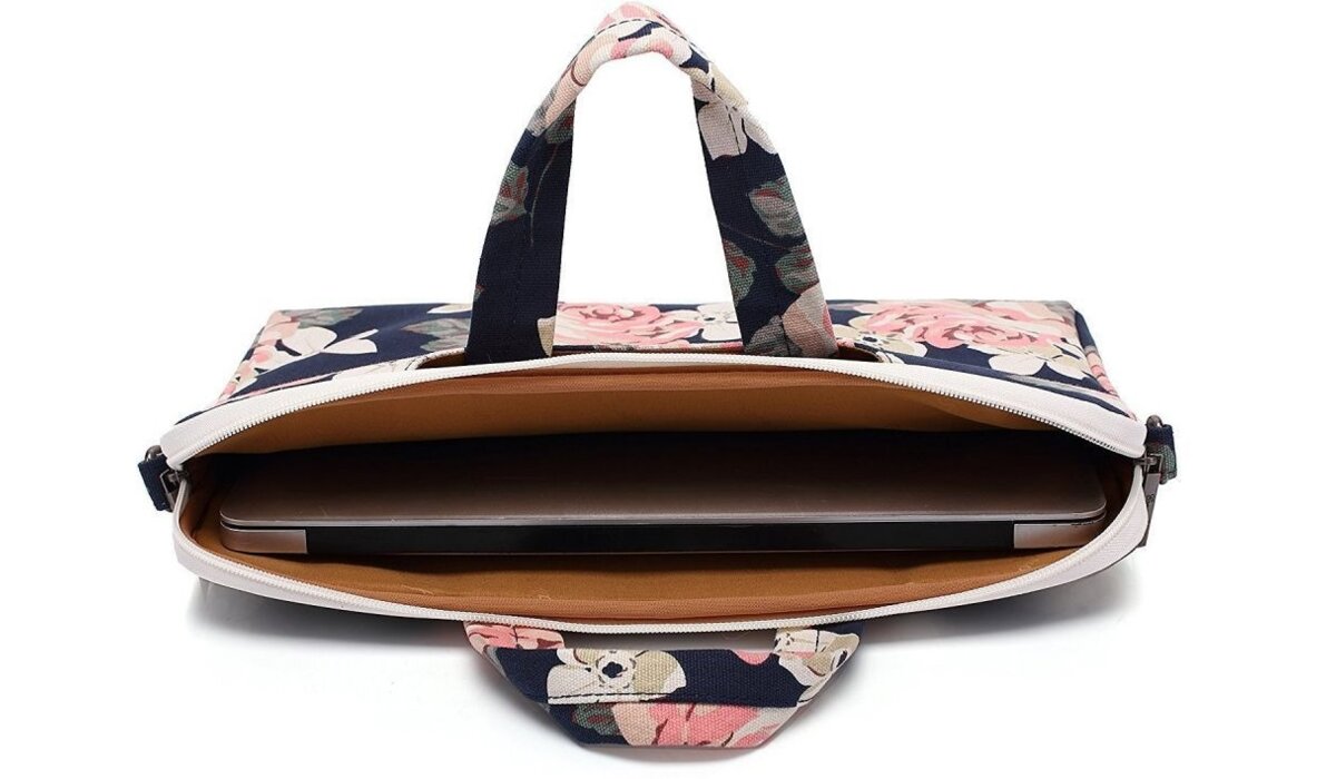 CANVASLIFE Briefcase 1314 cali Blue Camellia Torba na laptopa ceny i