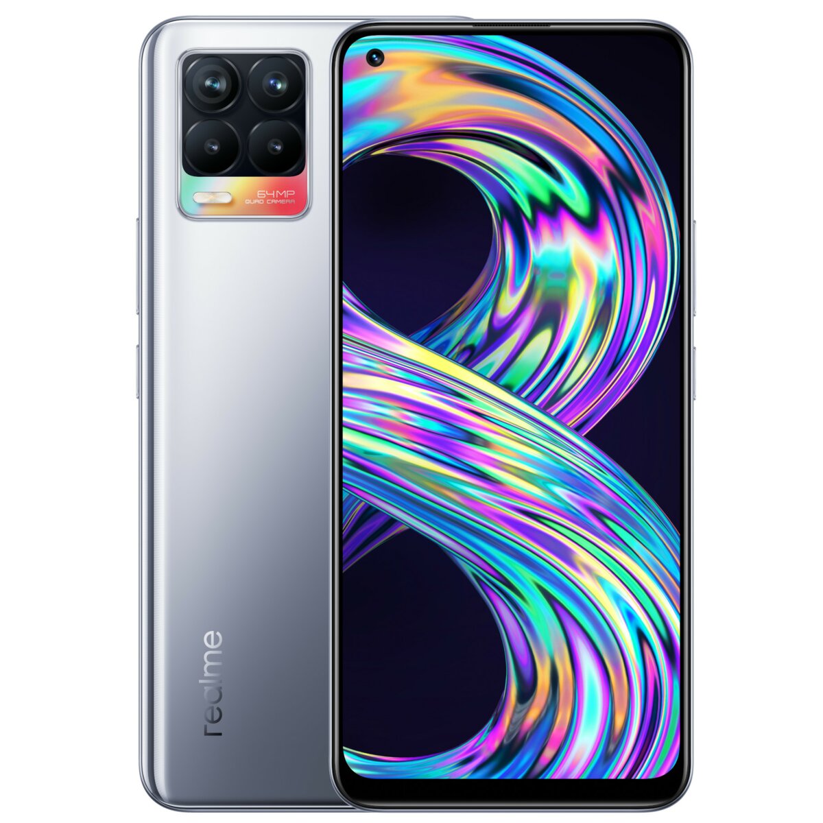 REALME 8 6/128GB 6.4" Srebrny RMX3085 Smartfon - ceny i opinie w Media ...