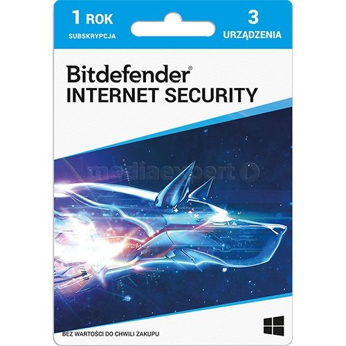 BITDEFENDER Internet Security 2021 (3 stan. 12 mies.) Kod ...