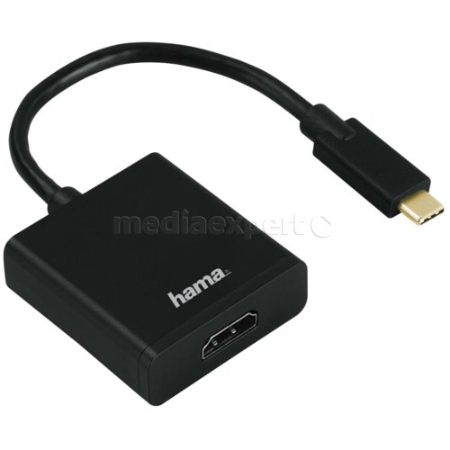Hama 0 1 M Kabel Usb Typ C Hdmi Ceny I Opinie W Media Expert