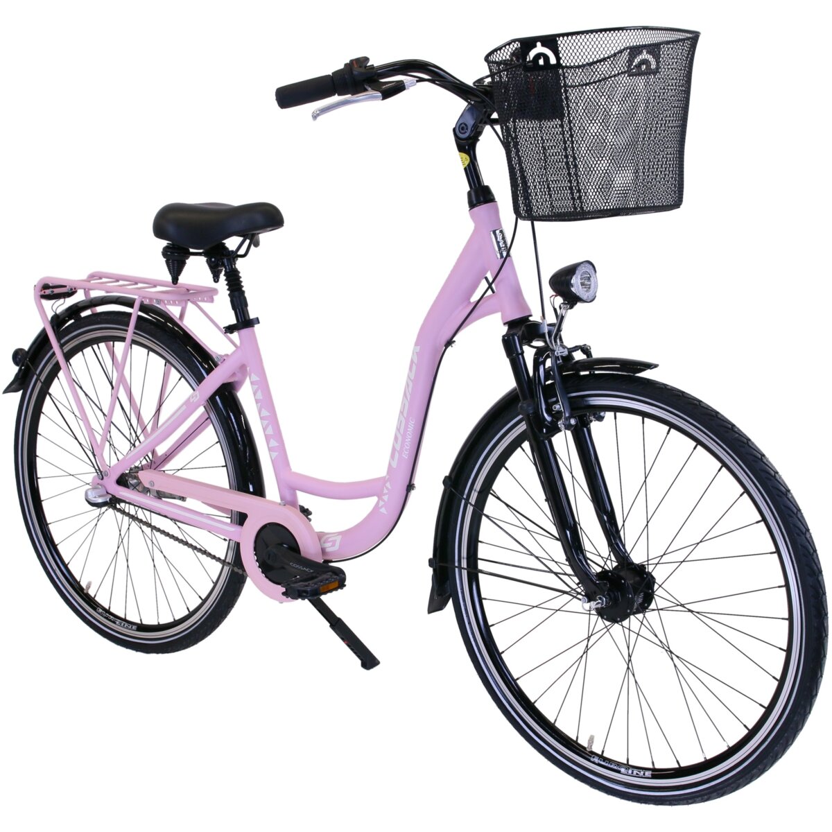 COSSACK Economic City Amdy 3B 28 cali damski Liliowy mat Rower miejski