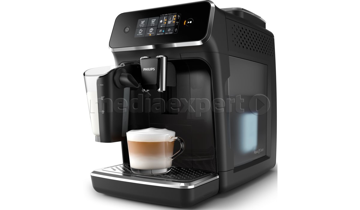 Cafetière à grain Philips Série 2200 LatteGo EP2231/40 - noire
