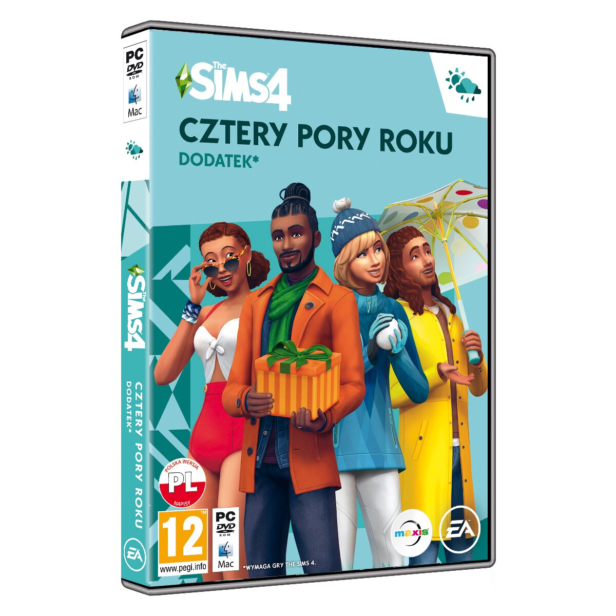 Cztery Pory Roku The Sims 4 The Sims 4: Cztery Pory Roku Gra PC - ceny i opinie w Media Expert