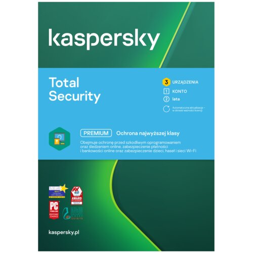 Kaspersky Total Security 3 Urzadzen 2 Lata Kod Aktywacyjny Antywirus Ceny I Opinie W Media Expert