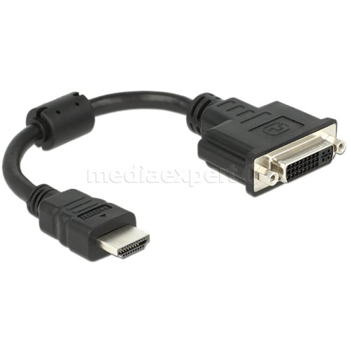 Delock 0 2 M Adapter Hdmi Dvi D Ceny I Opinie W Media Expert