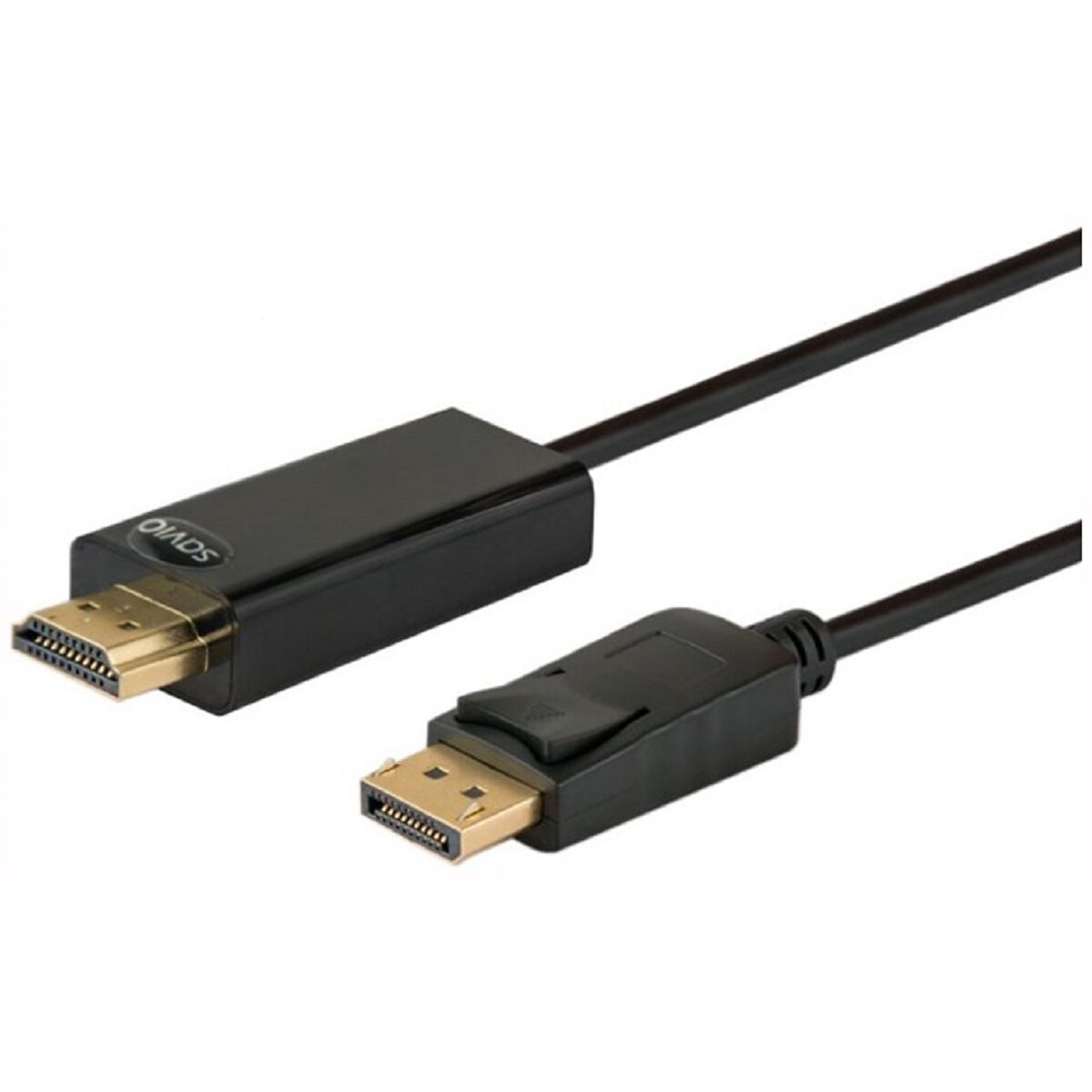 SAVIO 1.5 m Kabel DisplayPort HDMI ceny i opinie w Media Expert