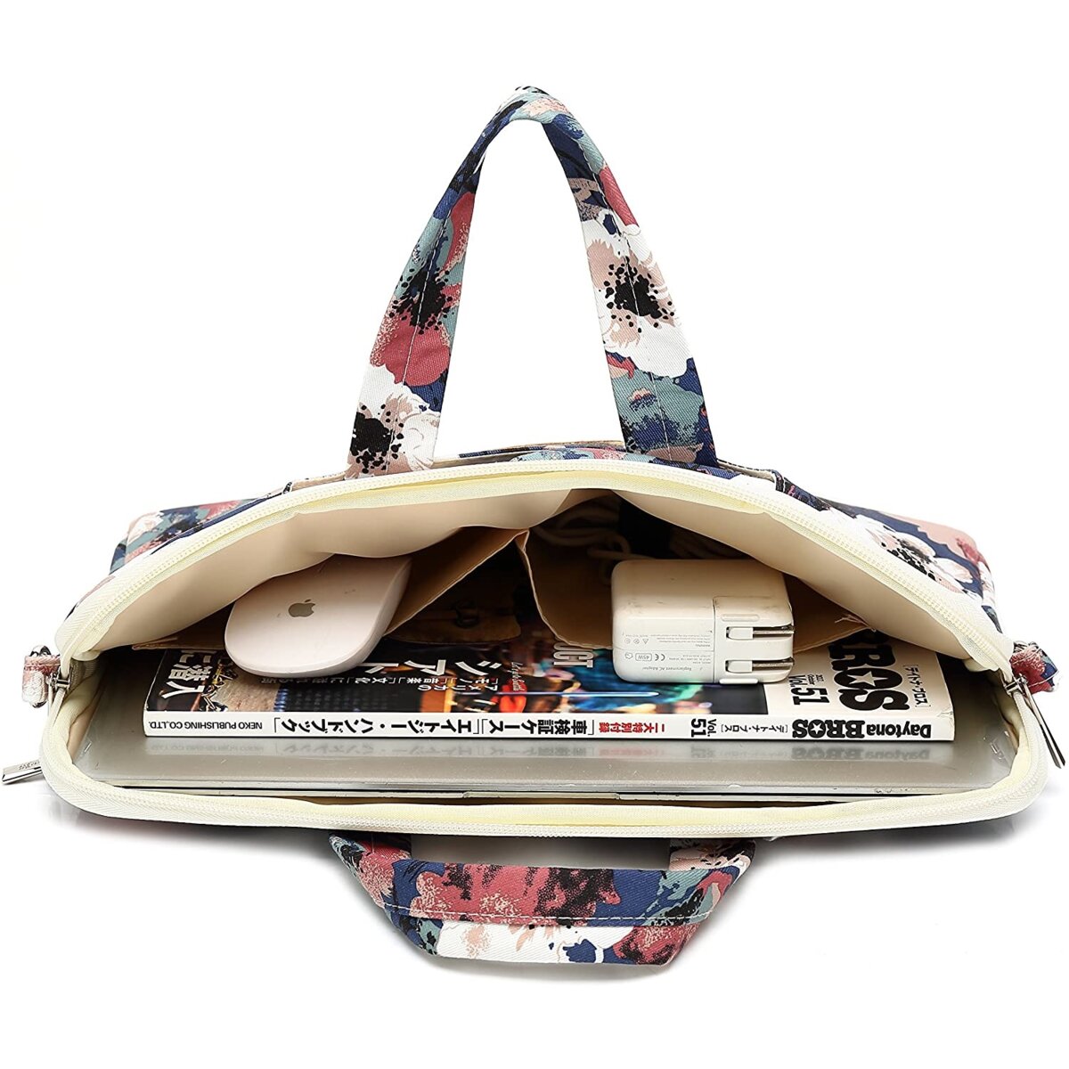 CANVASLIFE Briefcase 1516 cali Blue Camellia Torba na laptopa ceny i