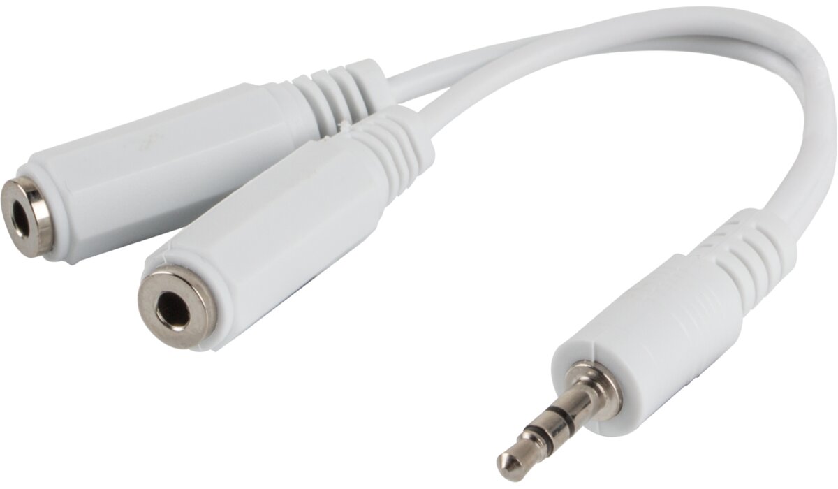 LANBERG 0.1 m Adapter Jack 3.5 mm 2x Jack 3.5 mm ceny i opinie w