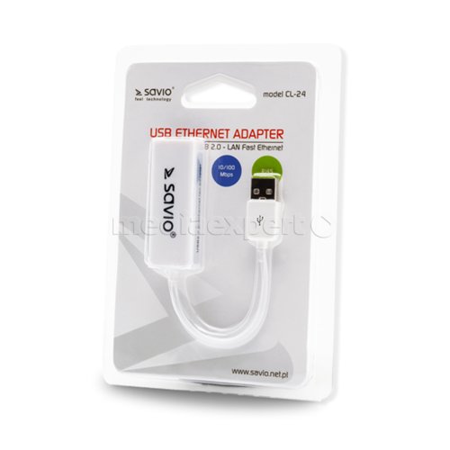 Savio Adapter Usb Rj45 Ceny I Opinie W Media Expert