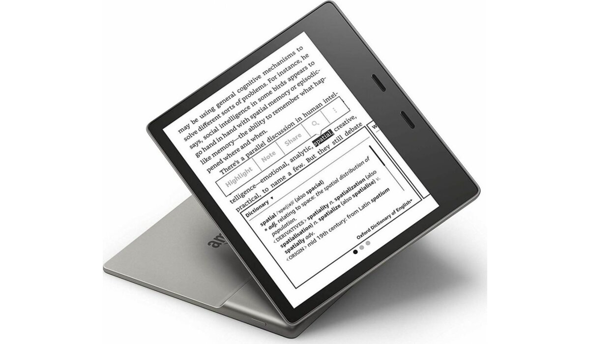 AMAZON Kindle Oasis 3 Szary Czytnik E-Booków - ceny i opinie w Media Expert