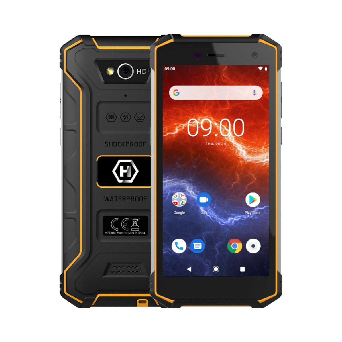 AtFoliX 3x Película Protectora Para MyPhone Hammer Energy 2 Transparente