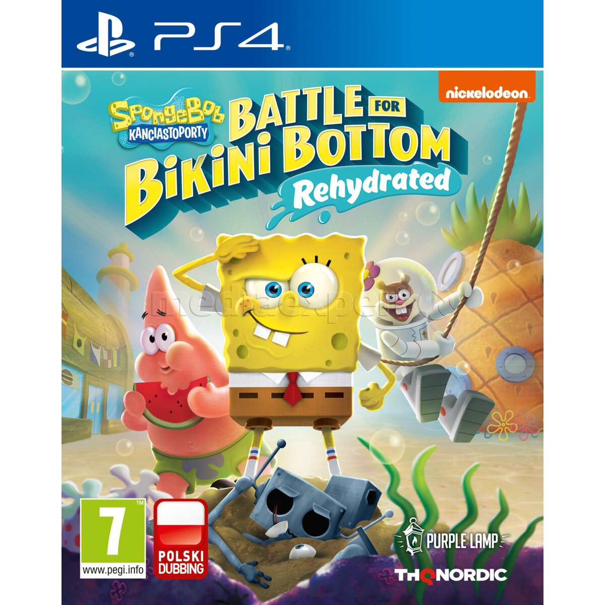 Spongebob Squarepants: Battle for Bikini Bottom - Rehydrated Gra PS4