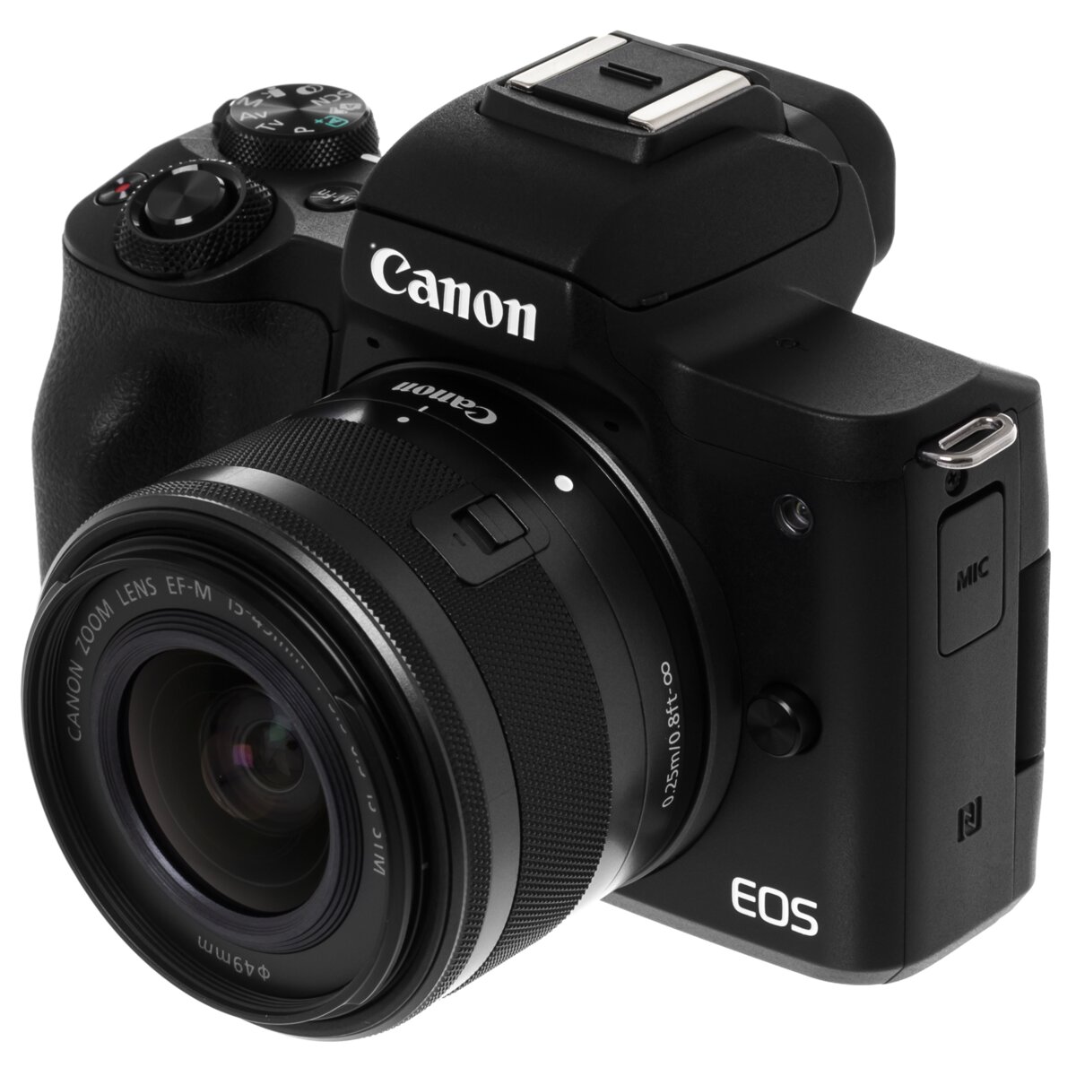 CANON EOS M50 + Obiektyw 15-45mm + Torba SB130 + SDHC 16GB Aparat ...