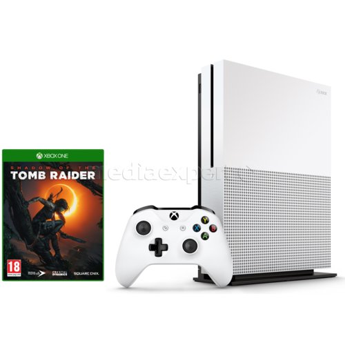 Microsoft Xbox One S 1tb Shadow Of The Tomb Raider Konsola Ceny I Opinie W Media Expert - roblox xbox one media expert
