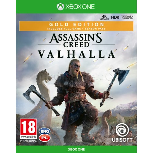 Assassin S Creed Valhalla Edycja Gold Gra Xbox One Zawiera Darmowy Upgrade Do Xbox Series X Ceny I Opinie W Media Expert