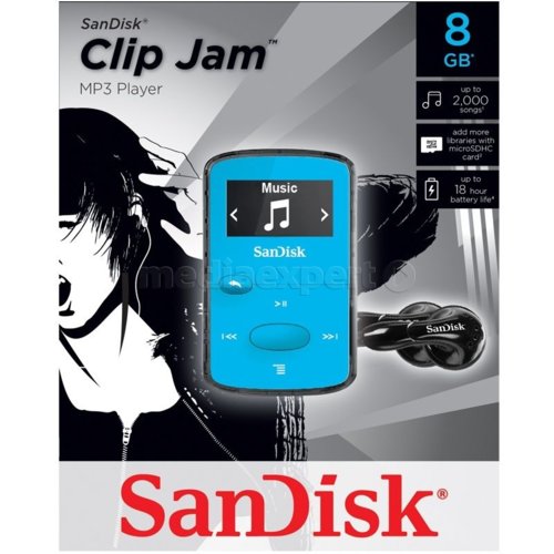 SANDISK Clip Jam 8GB Odtwarzacz MP3 - ceny i opinie w ...