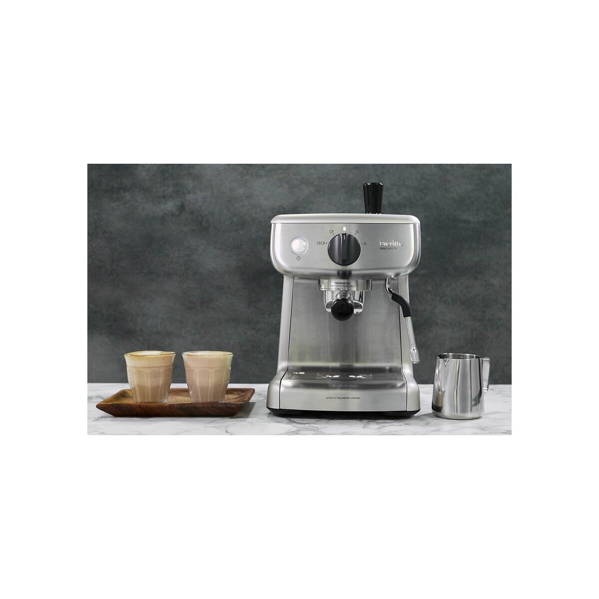 BREVILLE Mini Barista VCF125X Ekspres ceny i opinie w Media Expert