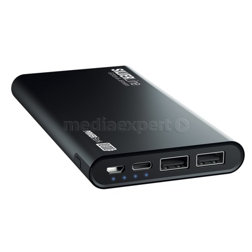 Gotze Jensen Silver Line Pzmi11k 10000mah Czarny Powerbank