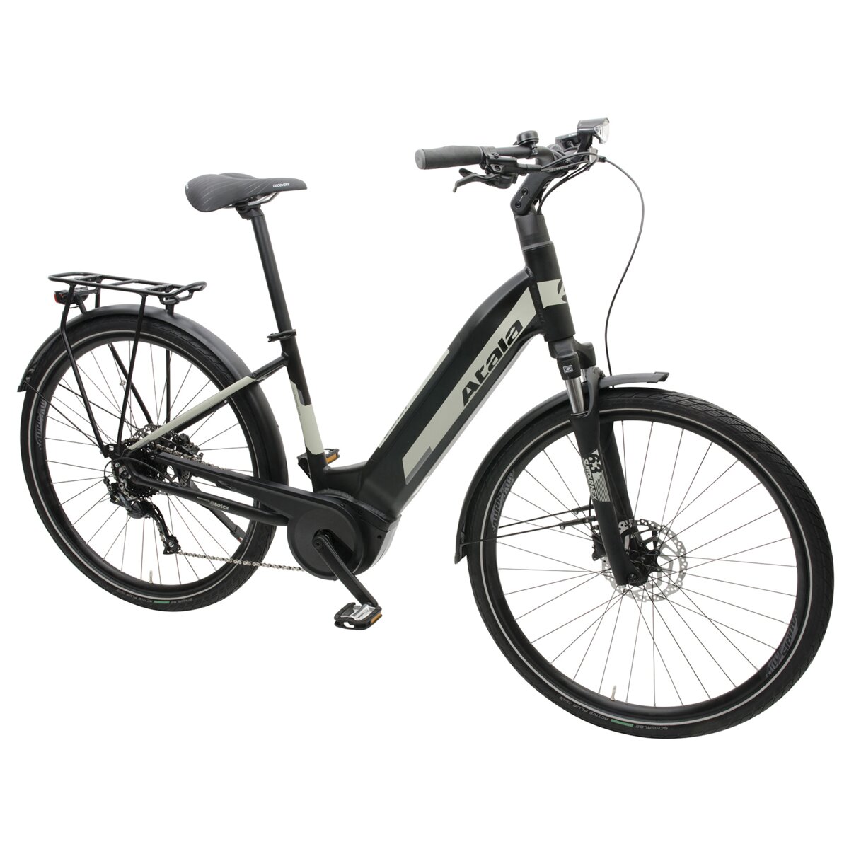 ATALA BEasy A7 D18 28 cali damski Czarnosrebrny mat Rower elektryczny ceny i opinie w Media