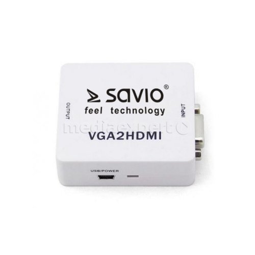 Savio Adapter Vga Hdmi Ceny I Opinie W Media Expert
