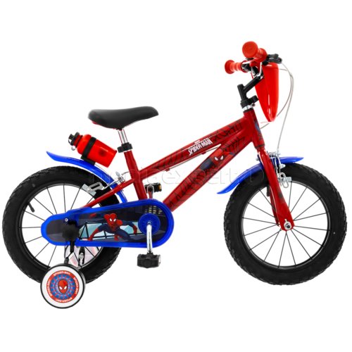 MARVEL Spiderman 14 Czerwony Rower ceny i opinie w Media Expert