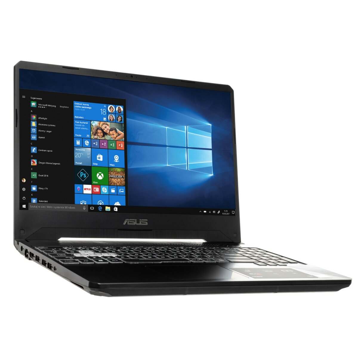 ASUS Tuf Gaming FX505DT Ryzen 5 3550H 8GB 512GB SSD GF-GTX 1650 W10 ...