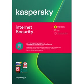 Kaspersky Internet Security 5 Urzadzen 1 Rok Kod Aktywacyjny Antywirus Ceny I Opinie W Media Expert
