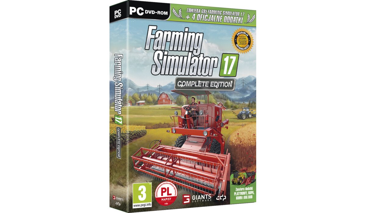 Farming Simulator 17 - Complete Edition Gra PC - ceny i opinie w Media ...