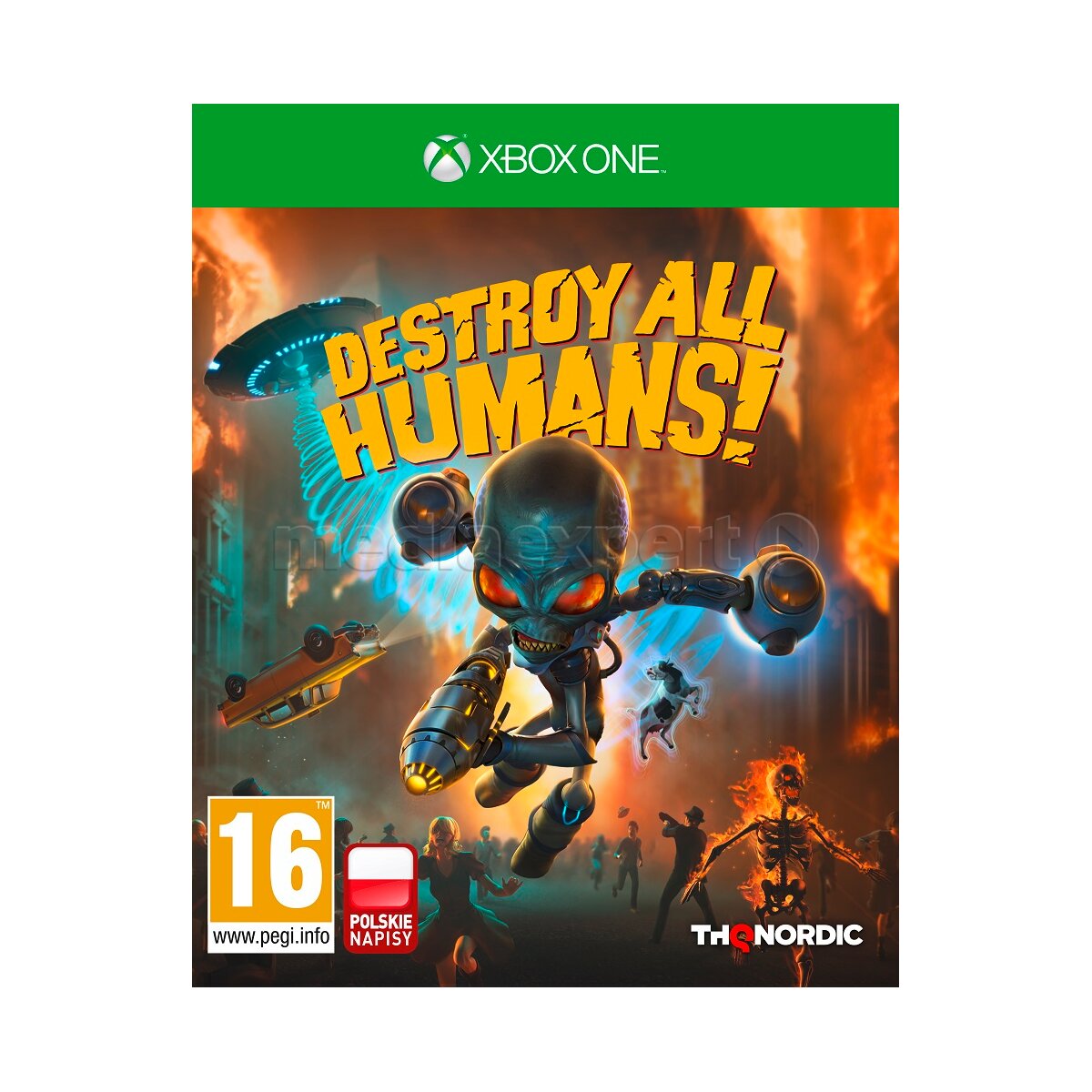 Quinceanera Dresses Destroy All Humans! Crypto-137 Edition - Xbox One Game  With Collectible Figurine & Backpack No More Free Game