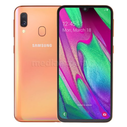 Samsung Galaxy A40 Sm A405 Koralowy Smartfon Ceny I Opinie W Media Expert