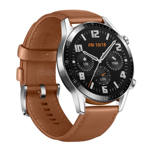 Huawei Watch Gt 2 Classic 46mm Brazowy Smartwatch Ceny I Opinie W Media Expert