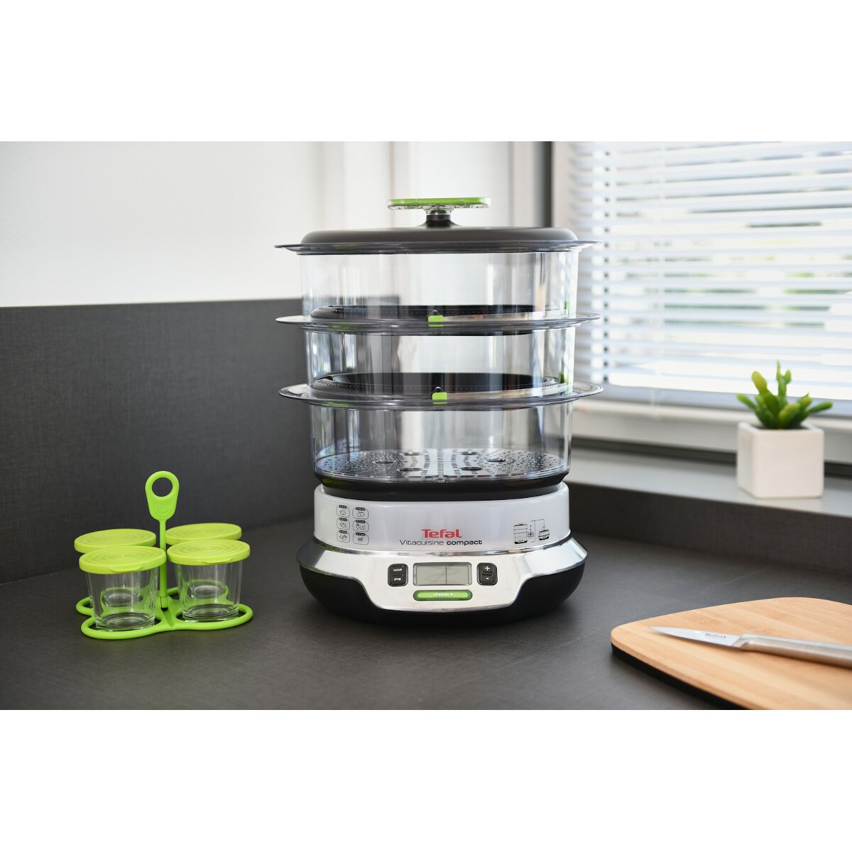 TEFAL VS4003 Vitacuisine Compact Parowar ceny i opinie w Media Expert