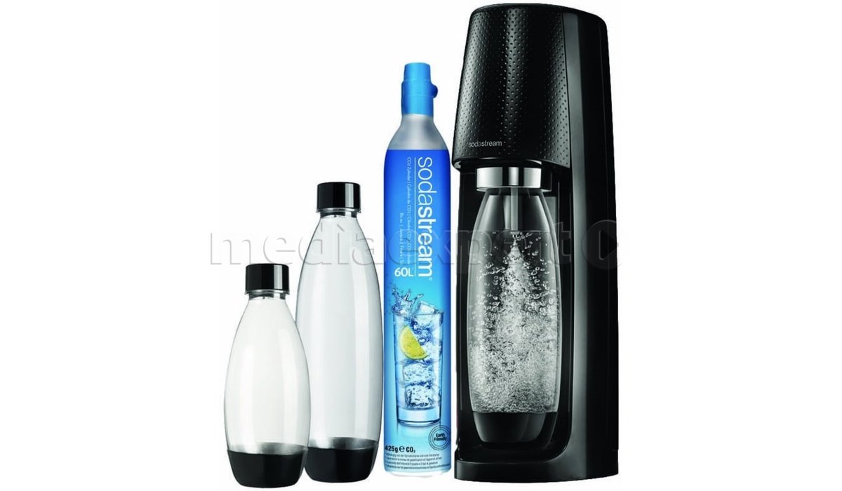 SODASTREAM Spirit Megapack Czarny Urządzenie do wody gazowanej ceny i