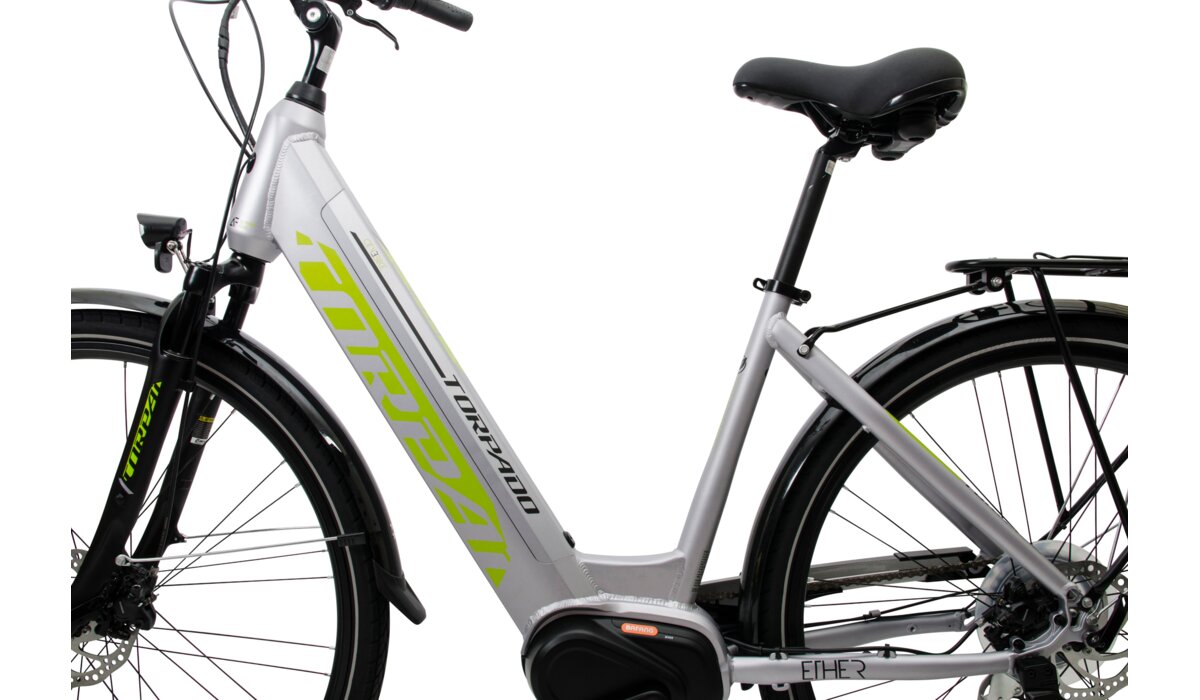 TORPADO Ether M19 28 cali męski Szary mat Rower elektryczny ceny i